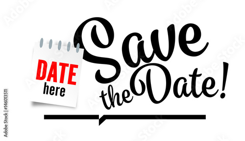 Save the date