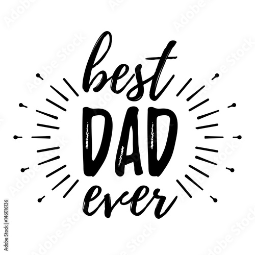 Happy Father s Day banner and giftcard. Vector Illustration.