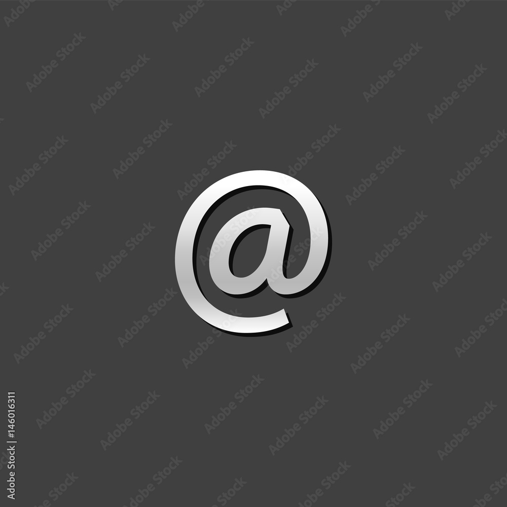 Metallic Icon - Email Metallic Icon - Email