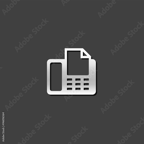 Foto Metallic Icon - Facsimile