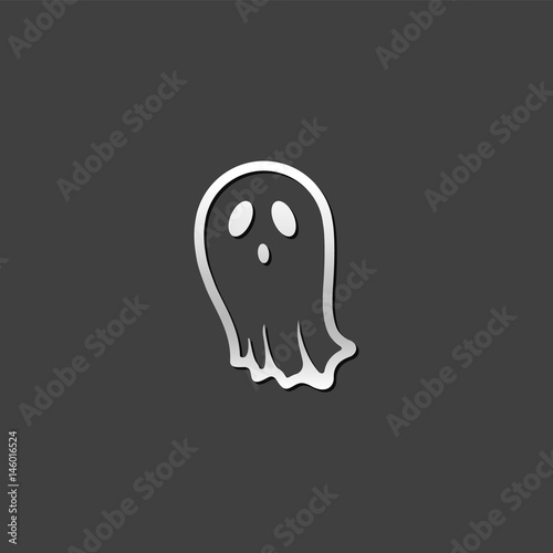 Metallic Icon - Halloween ghost