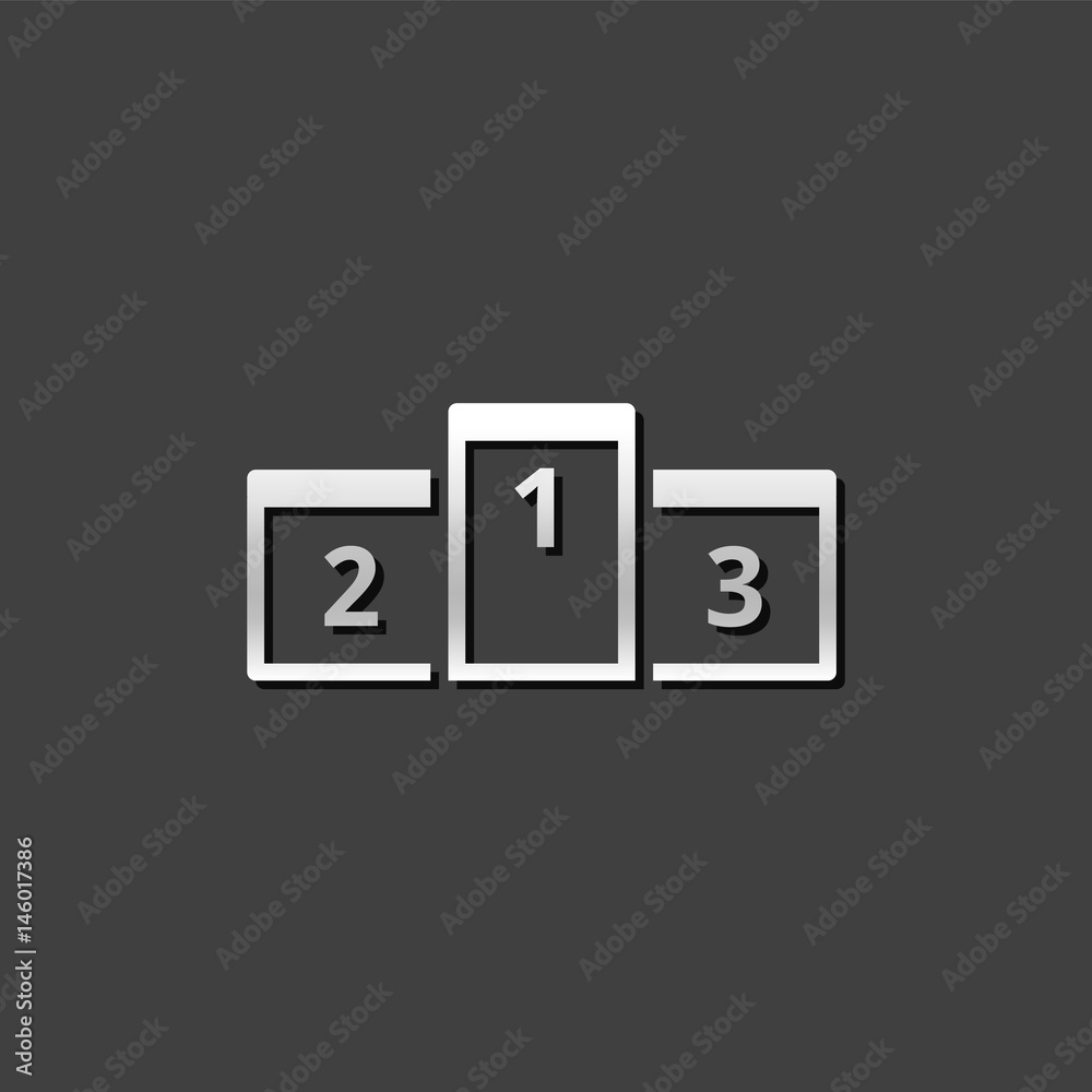 Metallic Icon - Sport podium