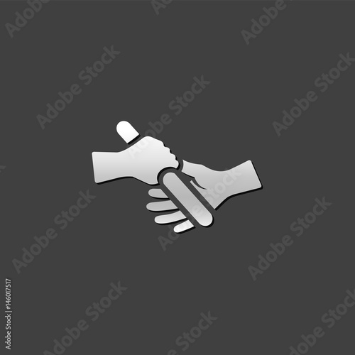 Metallic Icon - Relay run
