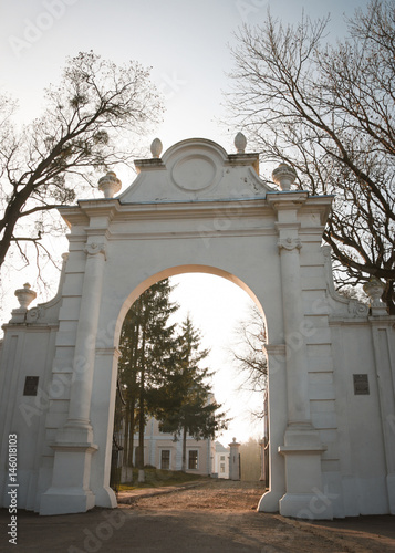 The Gate of architectural and landscape complex Vyshnevetsky family palace