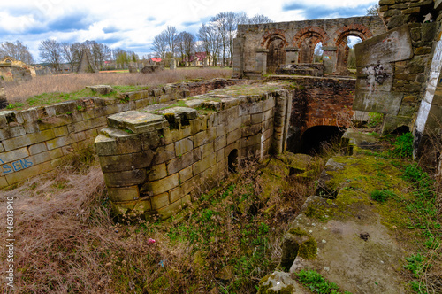 Remains of Rolling Mill in Nietulisko Duze (Poland) photo