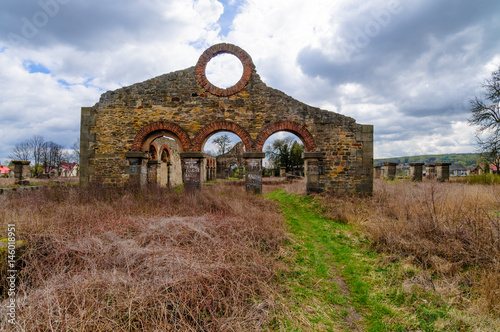 Remains of Rolling Mill in Nietulisko Duze (Poland) photo