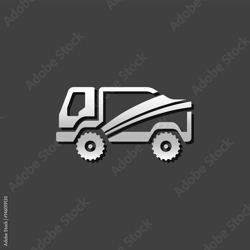 Metallic Icon - Rally truck