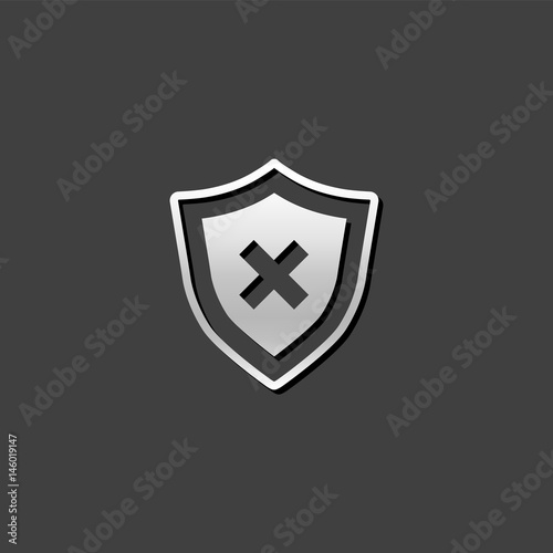Metallic Icon - Shield