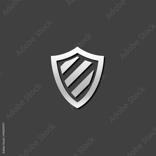 Free Download Metallic Icon - Shield - GFXLoad