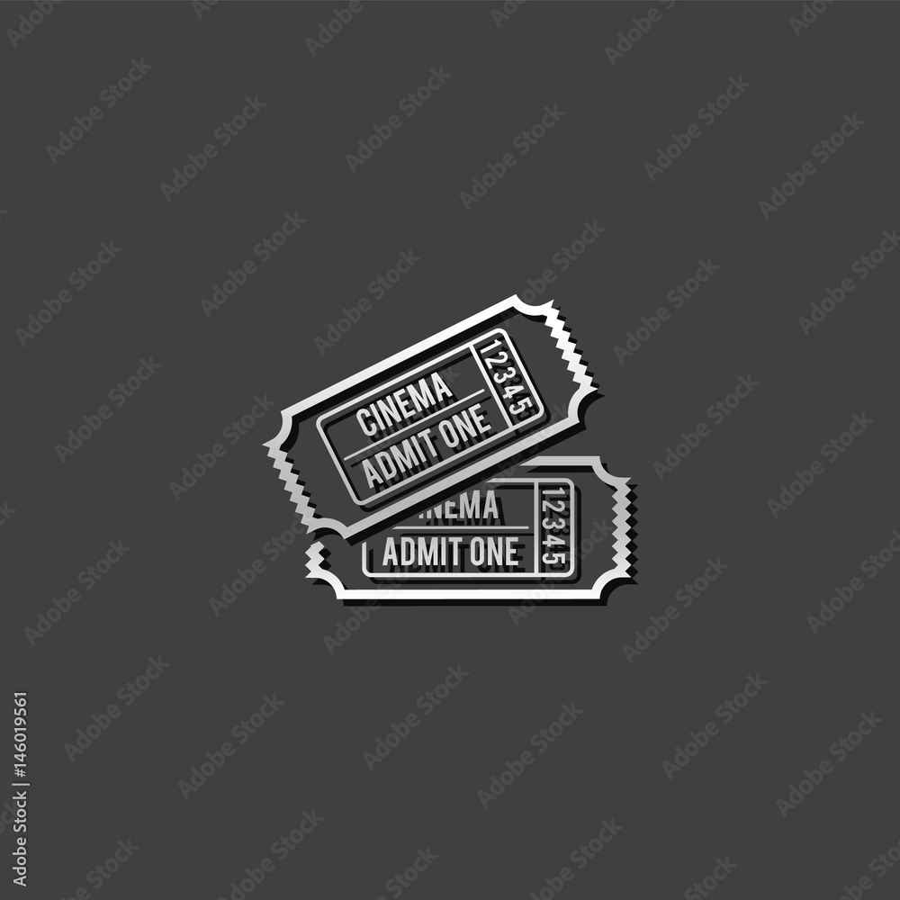 Metallic Icon - Ticket Metallic Icon - Ticket