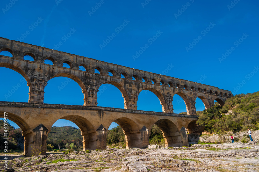 Pont du Gard, France.
