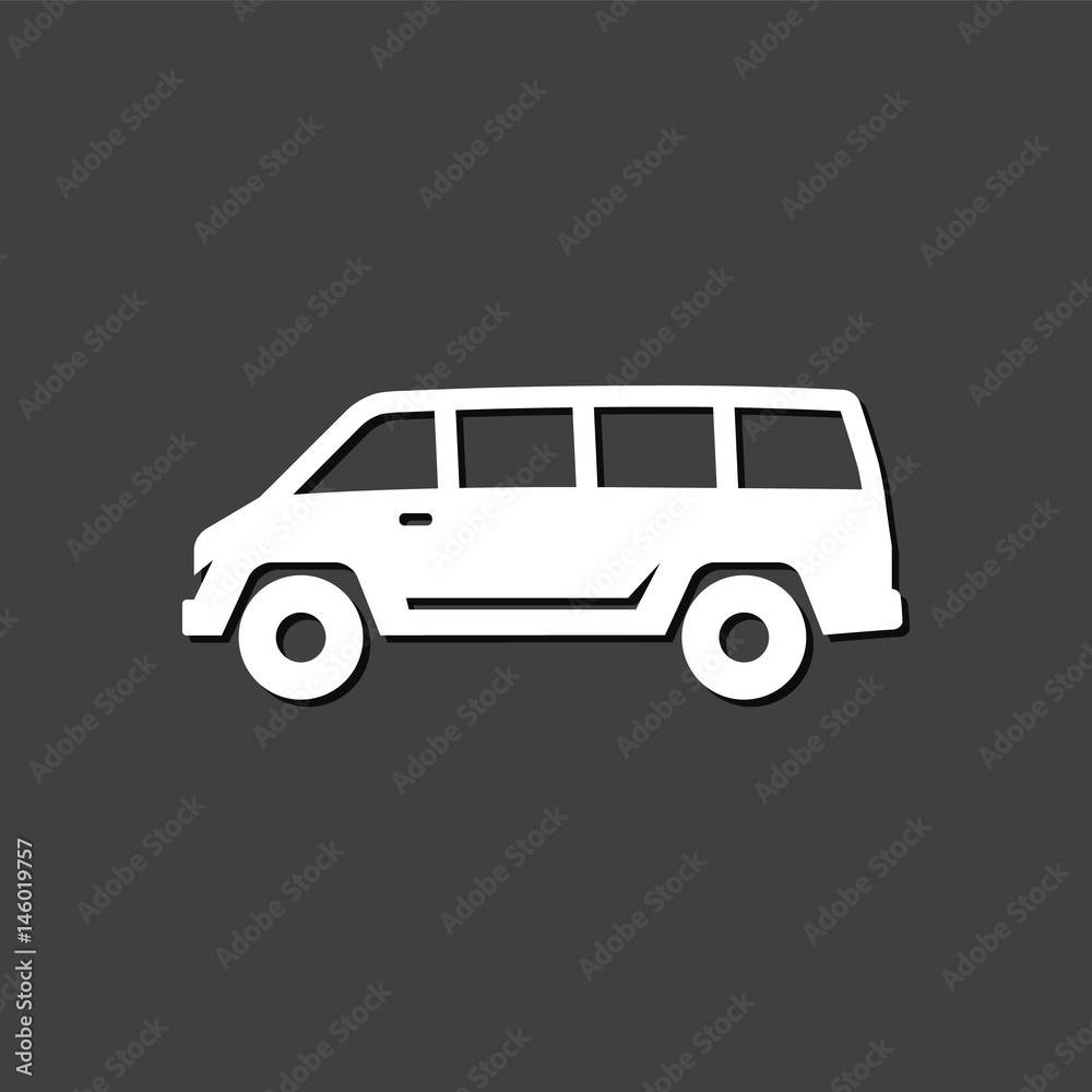 Metallic Icon - Van car