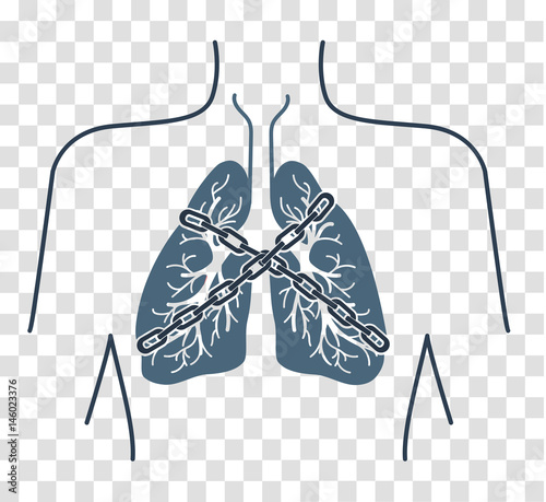 Icon chain-bound asthma