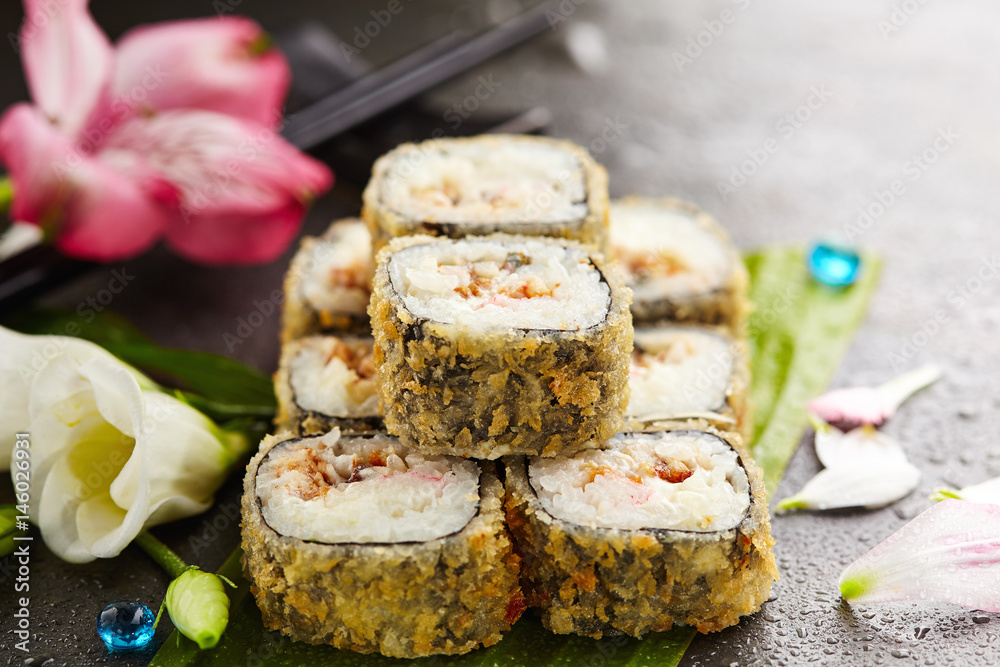 Tempura Sushi Roll Tempura Sushi Roll
