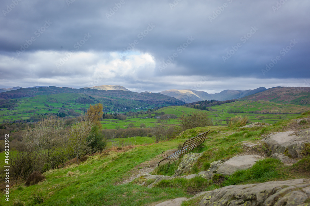 Fototapeta premium Lake district uk
