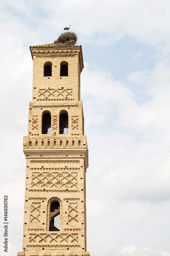 Church tower in Spain