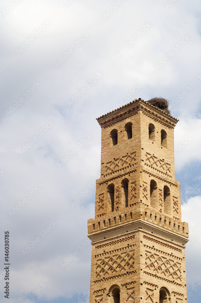Church tower in Spain