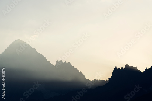 Dawn in Alps