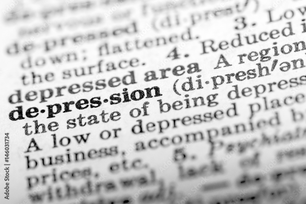 Definition of word depression in dictionary Definition of word depression in dictionary