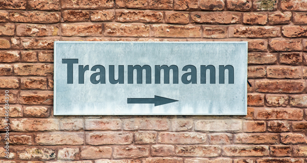 Schild 225 - Traummann