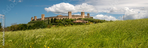 Monteriggioni castle, Tuscany