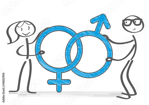 Verliebtes Paar möchte heiraten - Vektor Illustration
