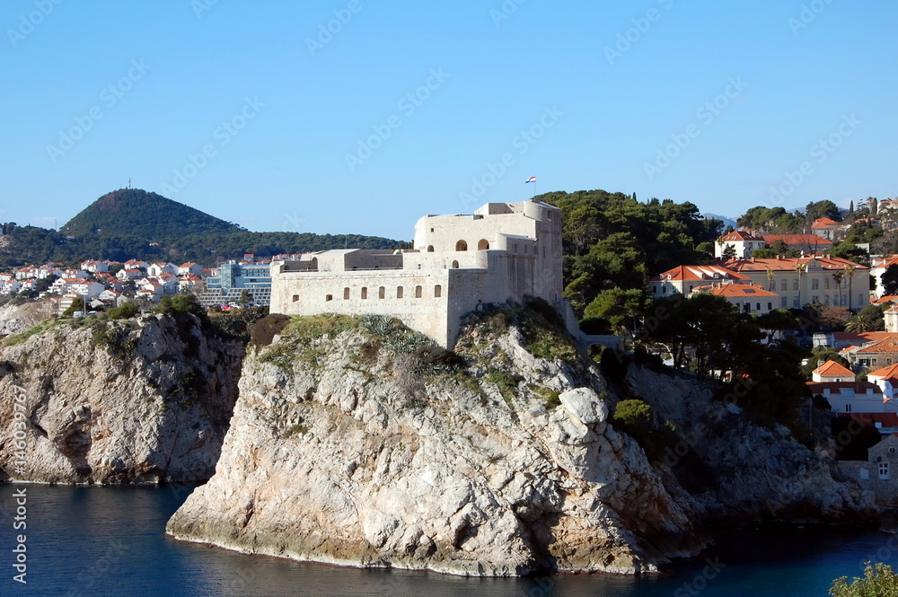 Medieval castle of Dubrovnik, Croatia