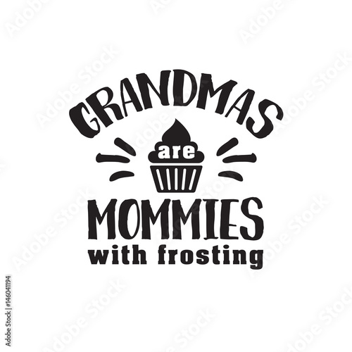 Best grandma handwritten in black