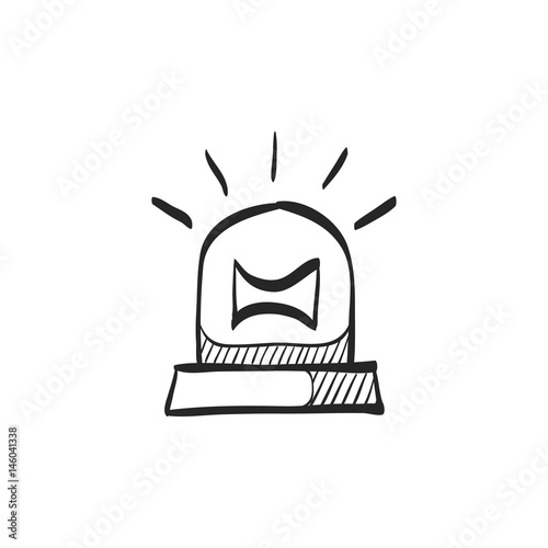 Sketch icon - Siren