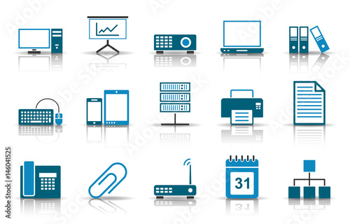 Office Iconset - Farbe (Schatten)
