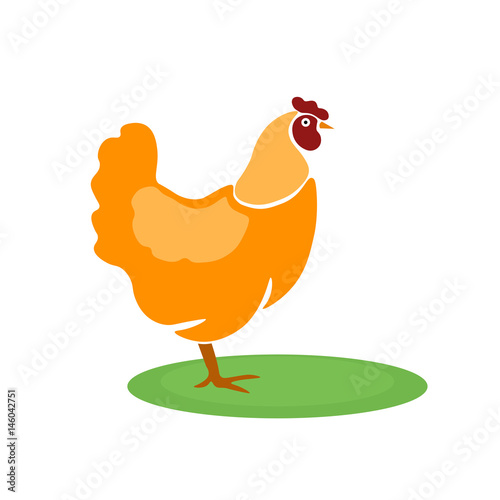 chicken animal farm icons