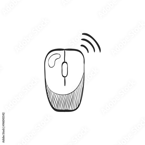 Sketch icon - Computer mouse