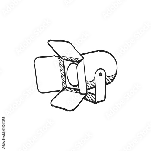 Sketch icon - Studio lighting