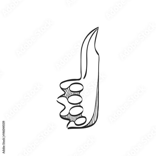 Sketch icon - Knife