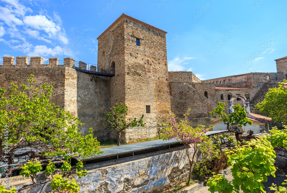 Obraz premium walls of old fortress Yedi Koule, Thessaloniki