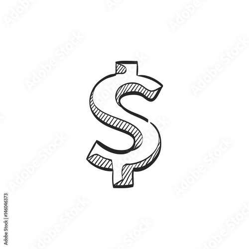 Sketch icon - Dollar sign