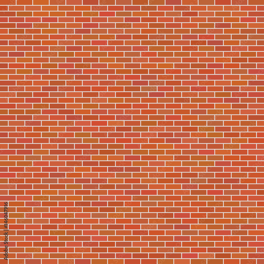 Brown brick wall background Brown brick wall background