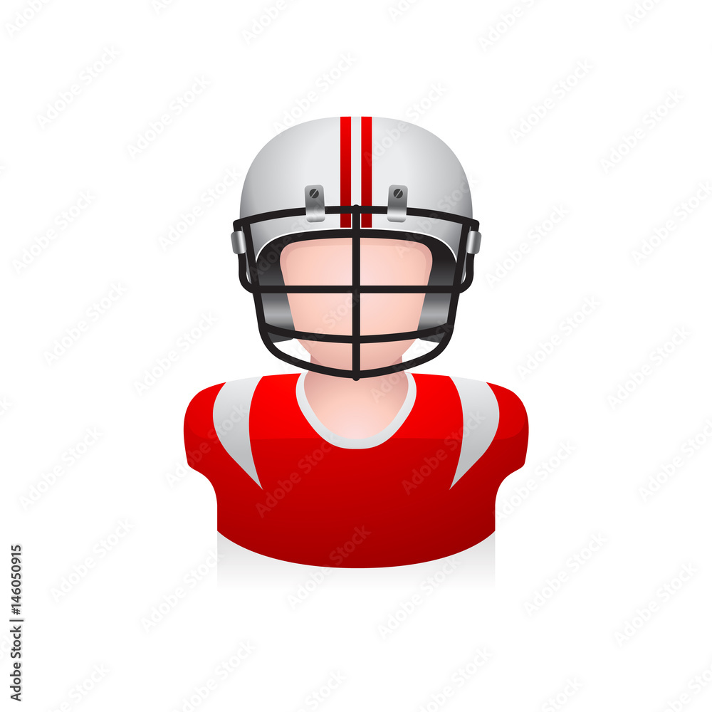 People Avatar Icons - Football player