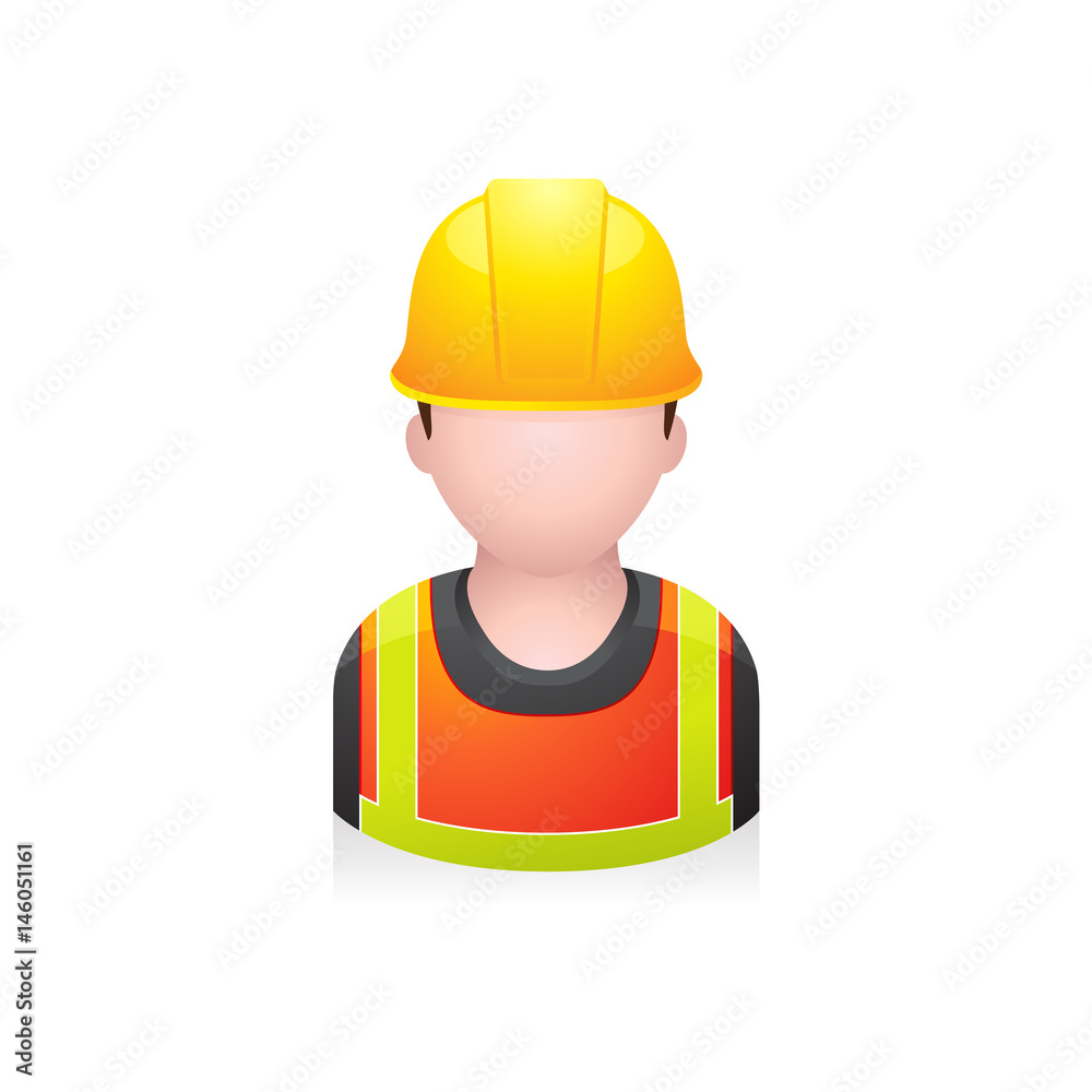 People Avatar Icons - Construction worker People Avatar Icons - Construction worker