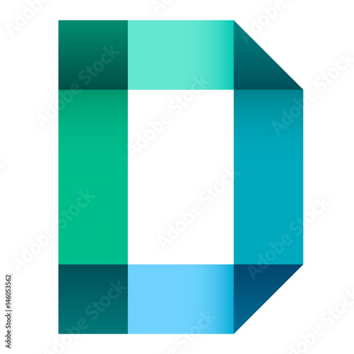 Free Download bright letter folded of paper - GFXLoad