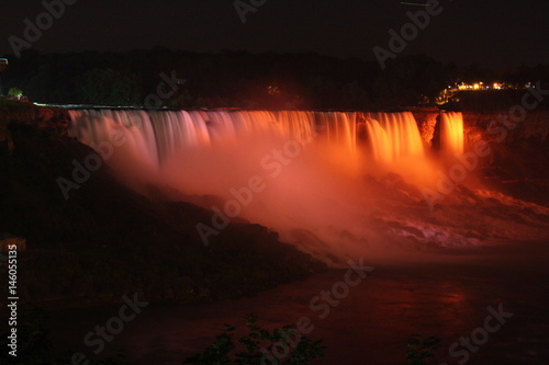 Red Niagra Falls