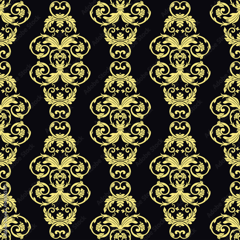 Vector damask seamless pattern Vector damask seamless pattern