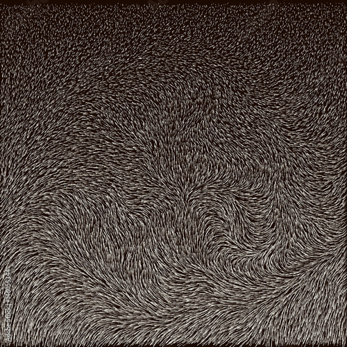 Fur of reindeer. Vector texture