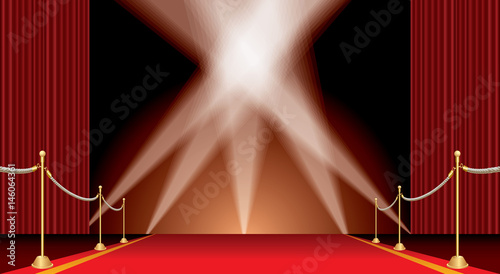 spots on red carpet