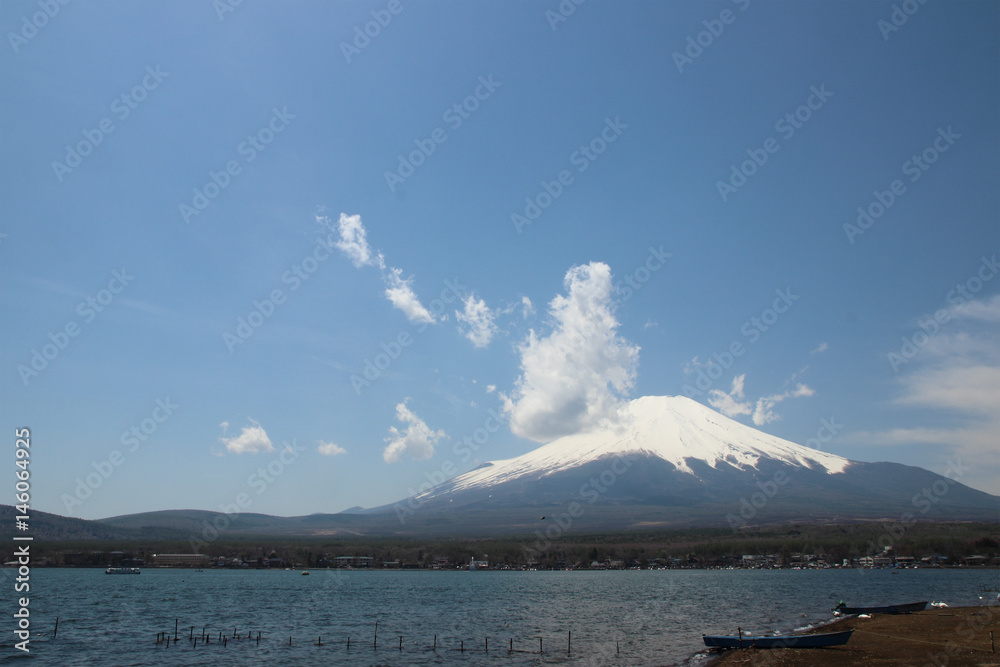 Mt.Fuji at Lake Yamanaka
