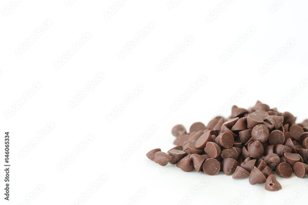 Naklejka premium チョコレートチップ