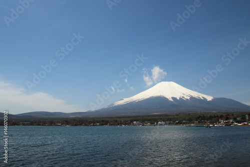 Mt.Fuji at Lake Yamanaka - Yamanash