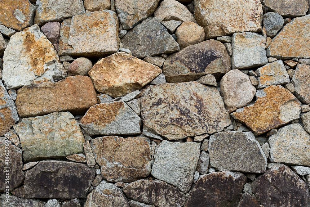 Stone wall at outdoor