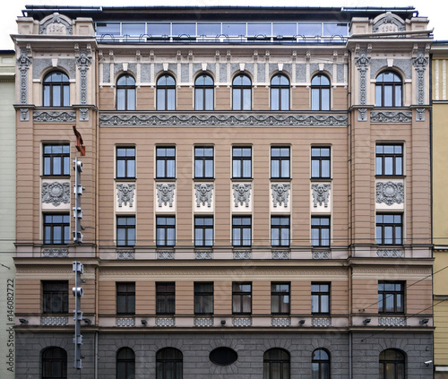 Riga, Bruninieku 4, Art Nouveau building