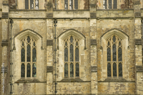Side of Winchester Cathedral